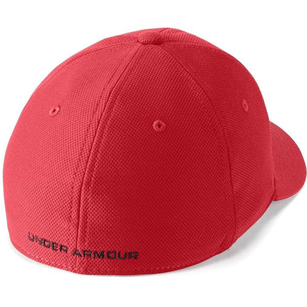 Gorra Blitzing 3.0 para niños de Under Armour, Rojo/Negro, Talla XS/S