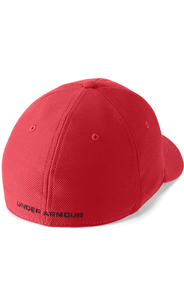 Under Armour Boys' Blitzing 3.0 Cap, Red/Black, X-Small/Small