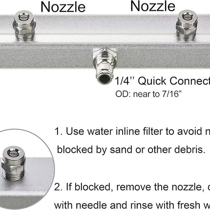 M MINGLE 13’’ Pressure Washer Undercarriage Cleaner with 2 Extension Wands
