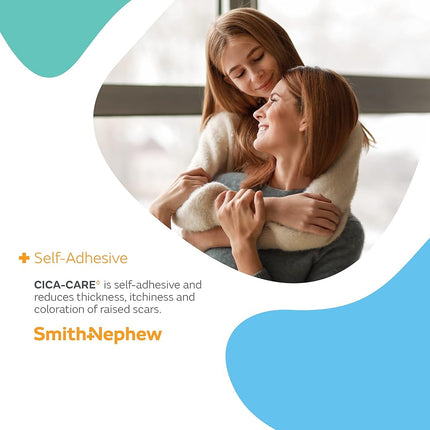 Smith & Nephew Cica-Care 6 x 12 cm Scar Treatment Wound Dressing, 1 Count, Non-Sterile, Non-Adherent, 0.042 grams