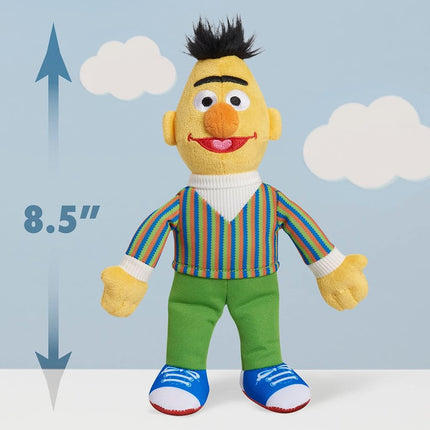 Amigos de Barrio Sésamo: Juego de 2 peluches sostenibles de Bert y Ernie de 20 cm, juguetes para niños con licencia oficial a partir de 18 meses, regalos y obsequios de Just Play.