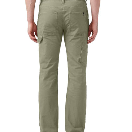 Buffalo David Bitton Men's Straight Six Carpenter Pant, Olive, 33W x 32L