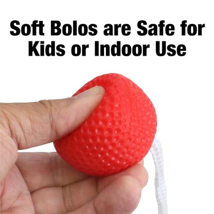 GoSports Soft Rubber Replacement Bolos for Ladder Toss