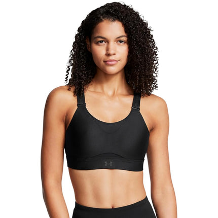 Under Armour Womens Infinity High Impact Sports Bra, (002) Black / / Black, X-Large D-DD, (002) Black / / Black, (X-Large) D/DD