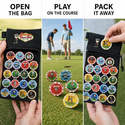 Vegas Golf VIP Edition 19(pcs) Game with Free Tee Bag…