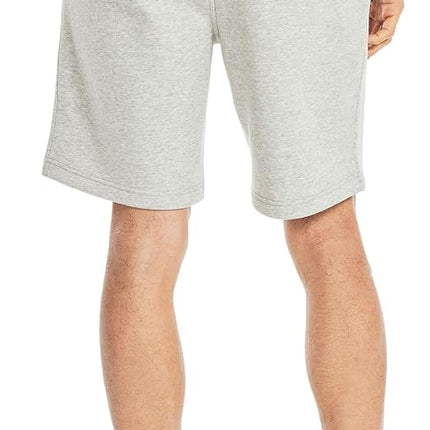 Nautica Mens Soft Cotton Fleece Jogger Gym Active Sweat Shorts, Gris Ahumado., Grande