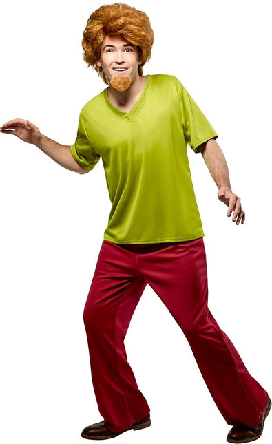 Rubies Official Scooby Doo Fred Costume, Adult Fancy Dress Halloween