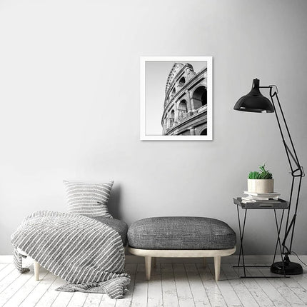 Americanflat 24 x 36 Inch Drift Wood Poster Frame | Polished Plexiglass. Hanging Hardware Included