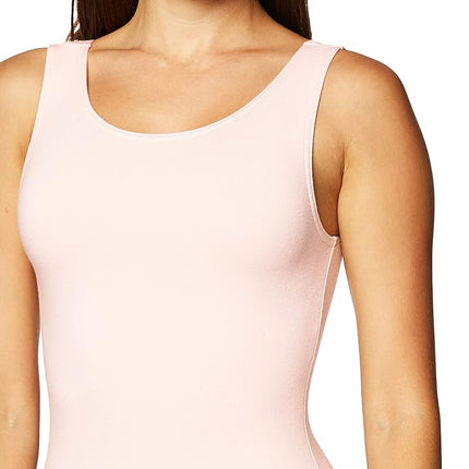 Capezio Women's High-Neck Tank Leotard,Pink,Small