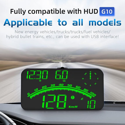 wiiyii Digital GPS Speedometer, HUD Head Up Display for Car, Upgraded 5.5" Large-Screen, Suitable for All Vehicles