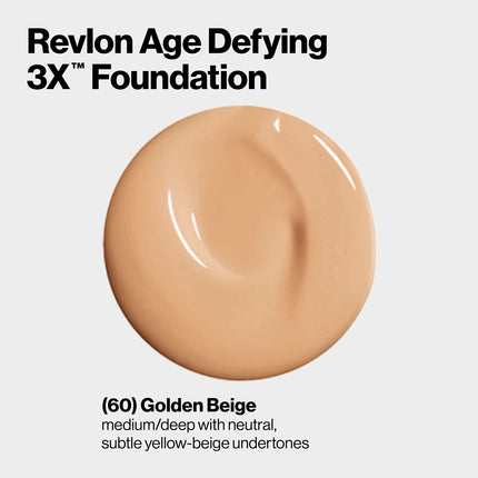 Maquillaje Reafirmante y Lifting Age Defying de Revlon - Beige Dorado (13)