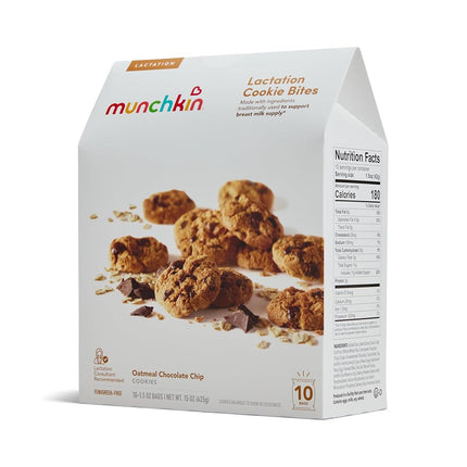 Milkmakers Lactation Cookie Bites, Oatmeal Chocolate Chip, 10 Count