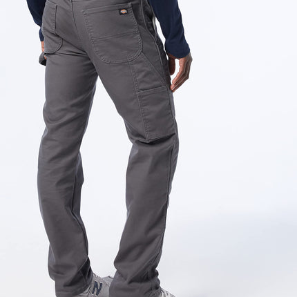 Dickies Men's Tough Carpenter's Trousers Max Duck Work Utility Pants, Stone WASH Grey, 38W/32L, DP802SSL 38 32