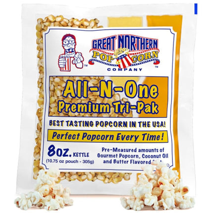 Great Northern Popcorn Premium 8 Ounce Popcorn Por