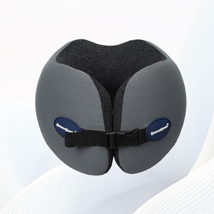 Season Guard Travel Car Airplane Neck Pillow - Memory Foam Head Rest Support Traveling Essentials - Sleeping Neck Cushion Pillows for Adult Kids - Long Flight Air Accessories Gift for Women, A01 Deep
