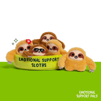 Emotional Support Pals Sloths, Cute Stuffed Animals by Relatable