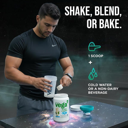 Vega Protein & Greens, Vanilla, 1.35 lb, 21 Servings