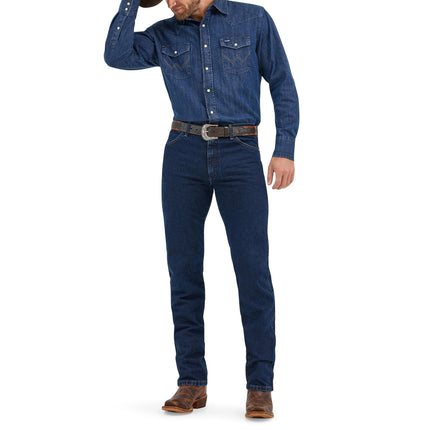 Wrangler Vaquero Hombre 13MWZ Corte Original Jean, Índigo Pre-lavado, 29W x 36L