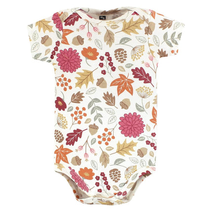 Hudson Baby Baby Cotton Bodysuits, Fall Squirrel, Preemie