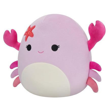 Squishmallows Original 7.5-Inch Cailey the Pink Crab Small-Sized Ultrasoft