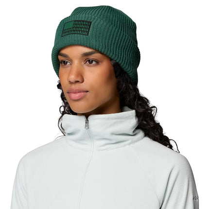 Columbia Unisex Adult Lost Lager II Beanie, Rain Forest/Tree Flag, One Size