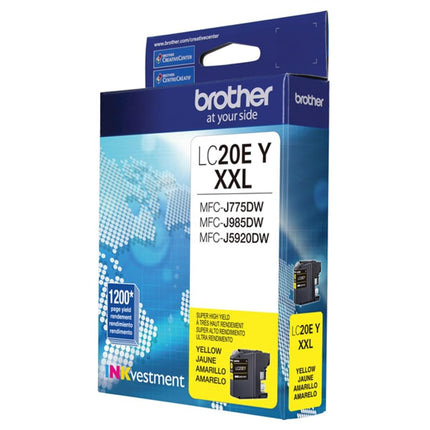 Brother LC20EY ink cartridge Original Yellow 1 pcs