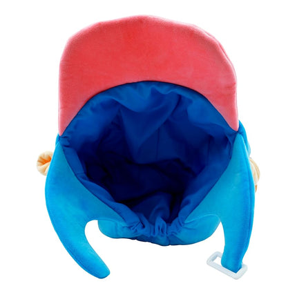 ABYSTYLE One Piece Tony Tony Chopper Hat Replica Adult Size Blue and Pink Cosplay Hat Accessories Merch Gift, Blue White Pink, One Size