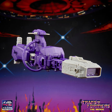 Transformers Studio Series The The Movie Shockwave Voyager Class 16.5-cm Converting Action Figure, Robot Toys for Ages 8+