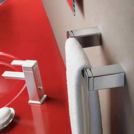 Moen YB8886CH 90 Degree Bathroom Hand Towel Bar, Chrome