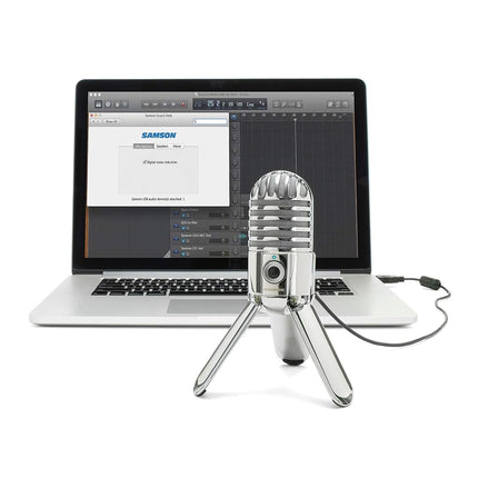 SAMSON Meteor USB Microphone - Chrome