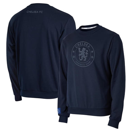 Sudadera de cuello redondo monocromática de felpa de algodón con licencia oficial de Icon Sports – Ropa de fútbol para hombre