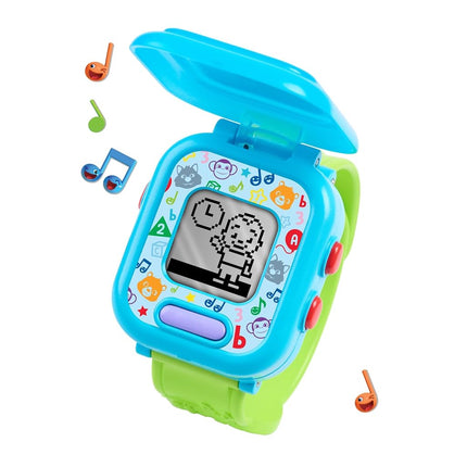 CoComelon JJ's Learning Smart Watch Toy for Kids with 3 Educational Based Games, Alarm Clock and Stopwatch Toy for Children Aged 3+ by Just Play