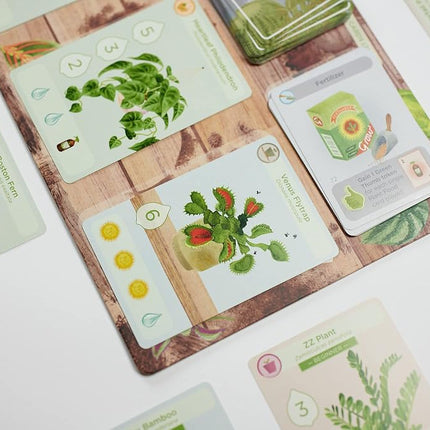 Buffalo Games Planted Nature Board Game: Strategy for All Ages, 4 Players, Ages 13+