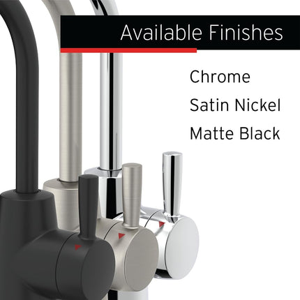 InSinkErator H250MBLK-SS HOT250 (Instant Hot Water Dispenser, Matte Black
