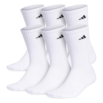 adidas Men's Athletic Cushioned Crew Socks with Ar
