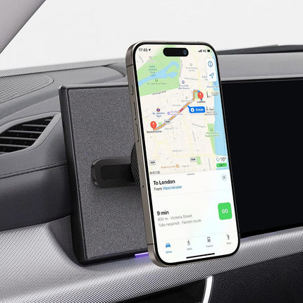 ALAFLY Designed for Hyundai Ioniq 5 Phone Mount, Magnetically Attaches to Metallic Dashboard for 2024 2025 Hyundai Sonata Kona & 2022-2025 Ioniq5 2026 Ioniq 9 [Compatible with MagSafe]