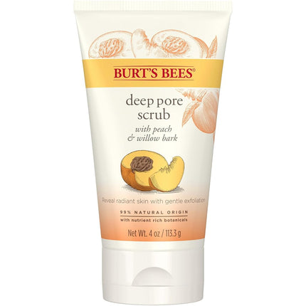 Burt's Bees® Natural Peach and Willow Bark Deep Po