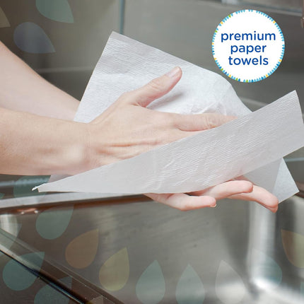 Kleenex Hand Towels - Multifold Paper Hand Towels - 16 Packs x 150 White Paper Towels (2,400 Total), Model Nr. 1890