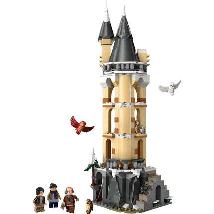 LEGO® Harry Potter™ Hogwarts™ Castle Owlery 76430, Fantasy Toy for Kids, Animal Adventure Playset, Includes 3 Characters, Wizarding World Toy Set for Girls, Boys and Any Fan Aged 8 Plus