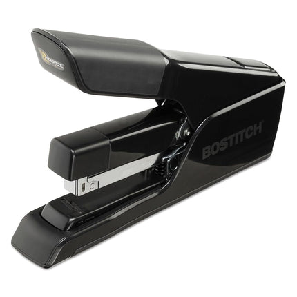 Bostitch Office EZ Squeeze 75 Sheet Flat Clinch Stapler, Reduced Effort, Black (B875)