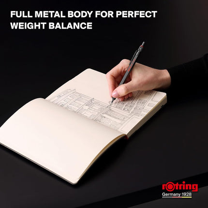 rOtring 2204410 600 Chocolate Truffle, 0.02 inch (0.5 mm), Gift Box