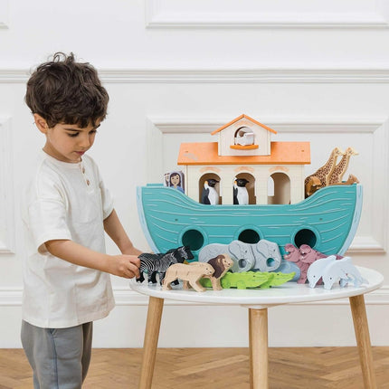 Le Toy Van Noah's Great Ark Premium Wooden Toys for Kids Ages 3 Years & Up