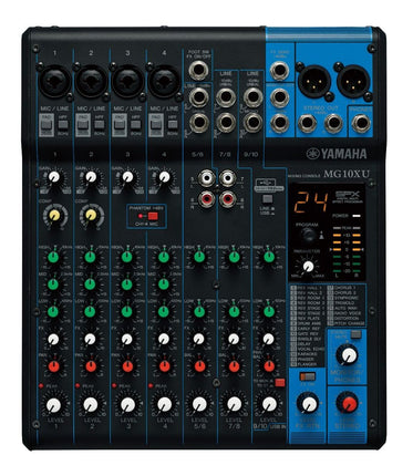 Yamaha Mg10Xu 10-Input Stereo Mixer With Effects
