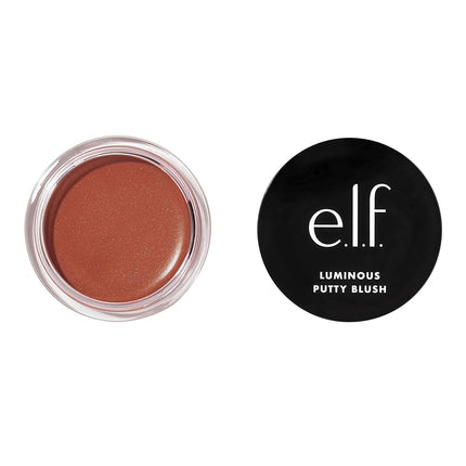 e.l.f. Luminous Putty Blush, Putty-to-Powder, Buil