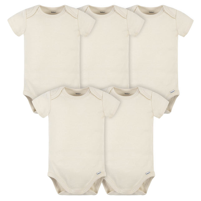 Gerber unisex-baby 5 Pack Onesies Multi-packs Bund