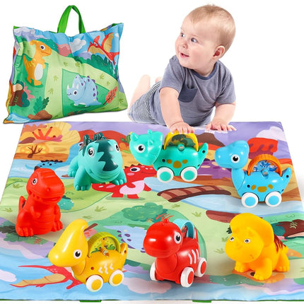 ALASOU Dinosaur Car Toys for 1 Year Old Boy Gifts 