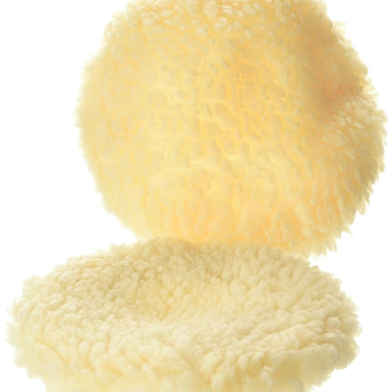 WEN 6010A45 Wool Polishing Bonnets (2 Pack), 6"