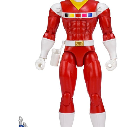 Figura de colección Power Rangers in Space Red Ranger Legacy de 6.5 pulgadas