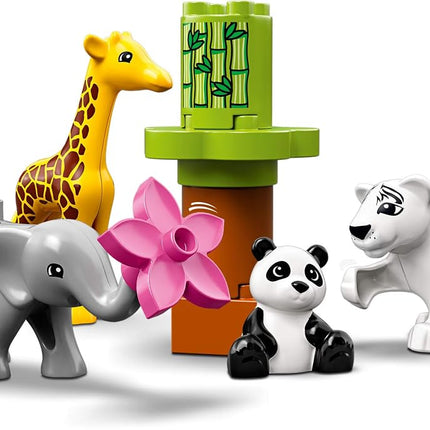 LEGO DUPLO La vie en ville : les bébés animaux 10904 – Briques de construction (9 pièces)