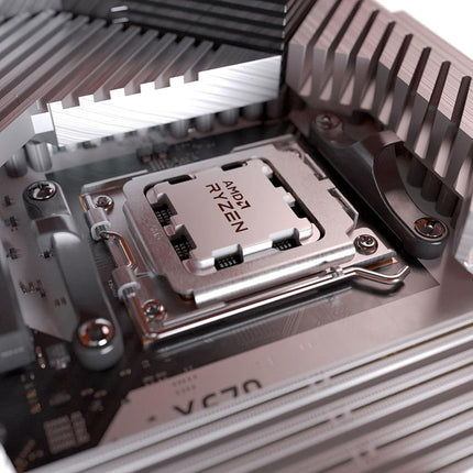 AMD Ryzensets 7 8700G processor (integrated Radeon Graphics,Ryzensets AI, 8 cores/16 threads, 65W TDP, AM5 Socket, Cache 24MB, up to 5,1Ghz max booth, with wraith stealth cooler)